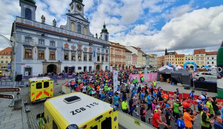 Půlmaraton České Budějovice 2021 pohledem záchranářů